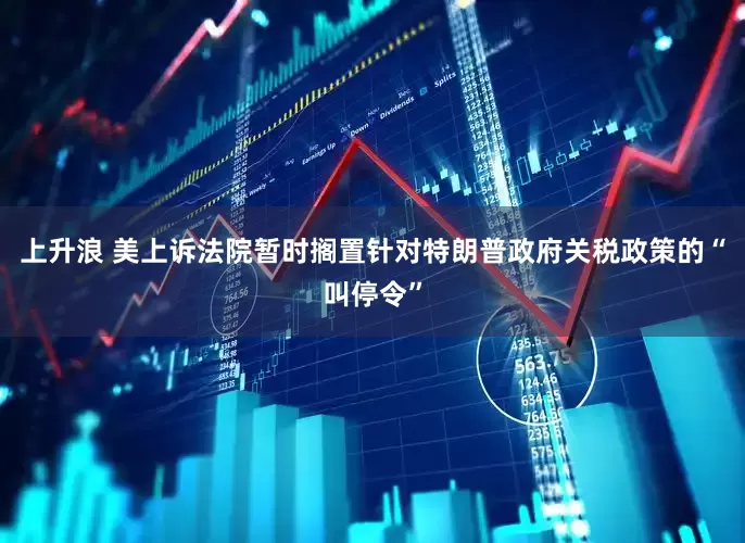 上升浪 美上诉法院暂时搁置针对特朗普政府关税政策的“叫停令”
