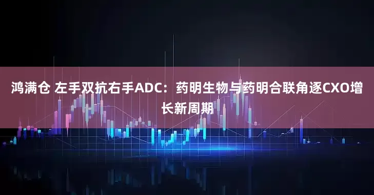 鸿满仓 左手双抗右手ADC：药明生物与药明合联角逐CXO增长新周期